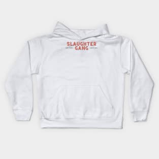 Slaughter Gang Design Kids Hoodie